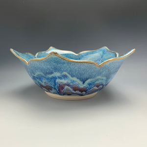 Blue Bellflower Bowl, Large